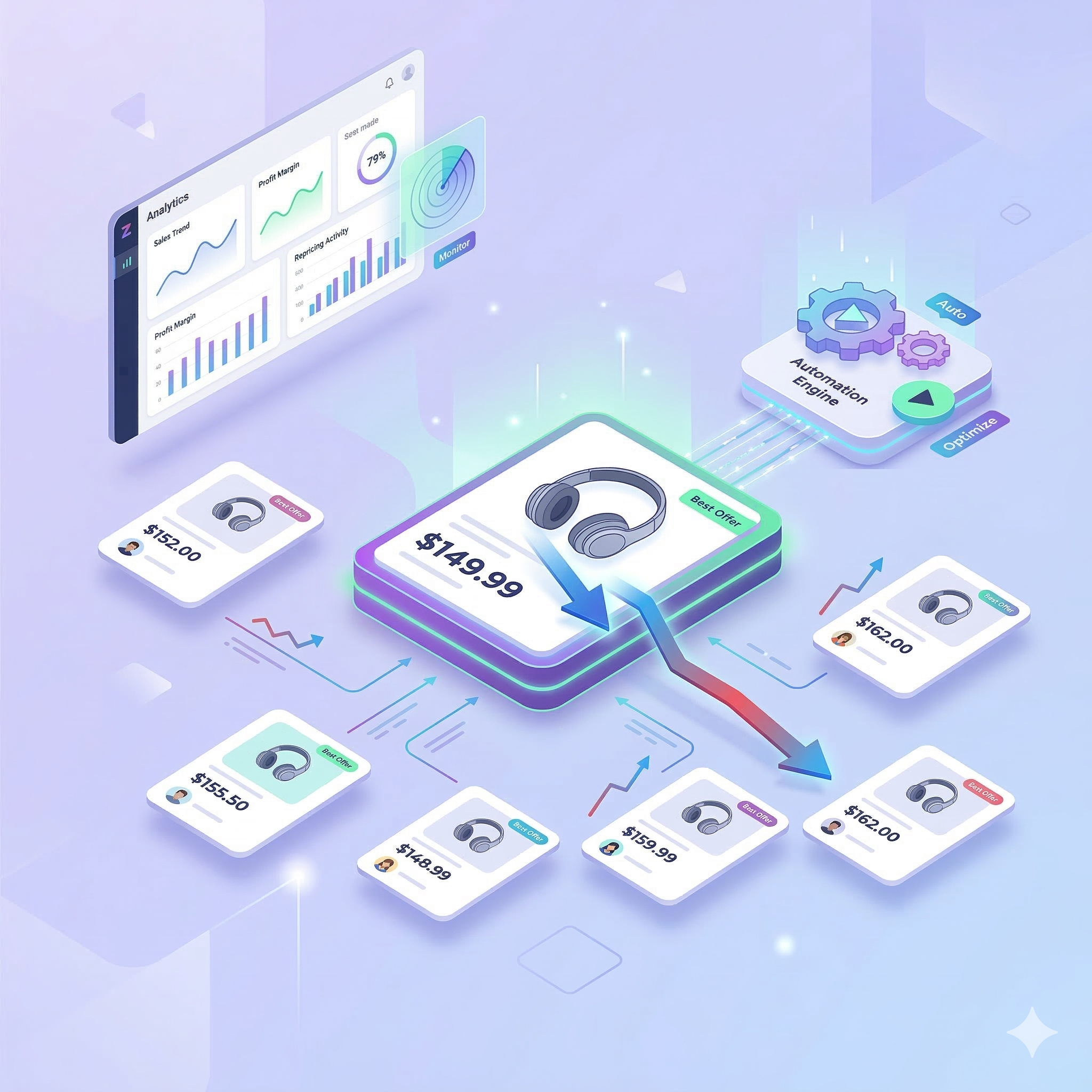 Intelligent Amazon Repricing Engine